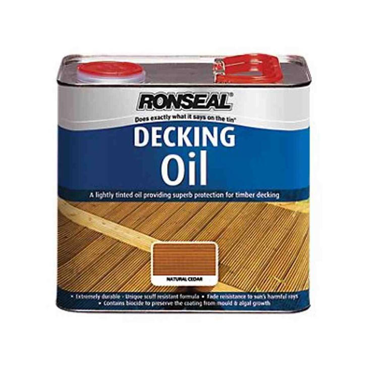 Ronseal Ultimate Protection Decking Oil Natural Cedar 2.5Ltr